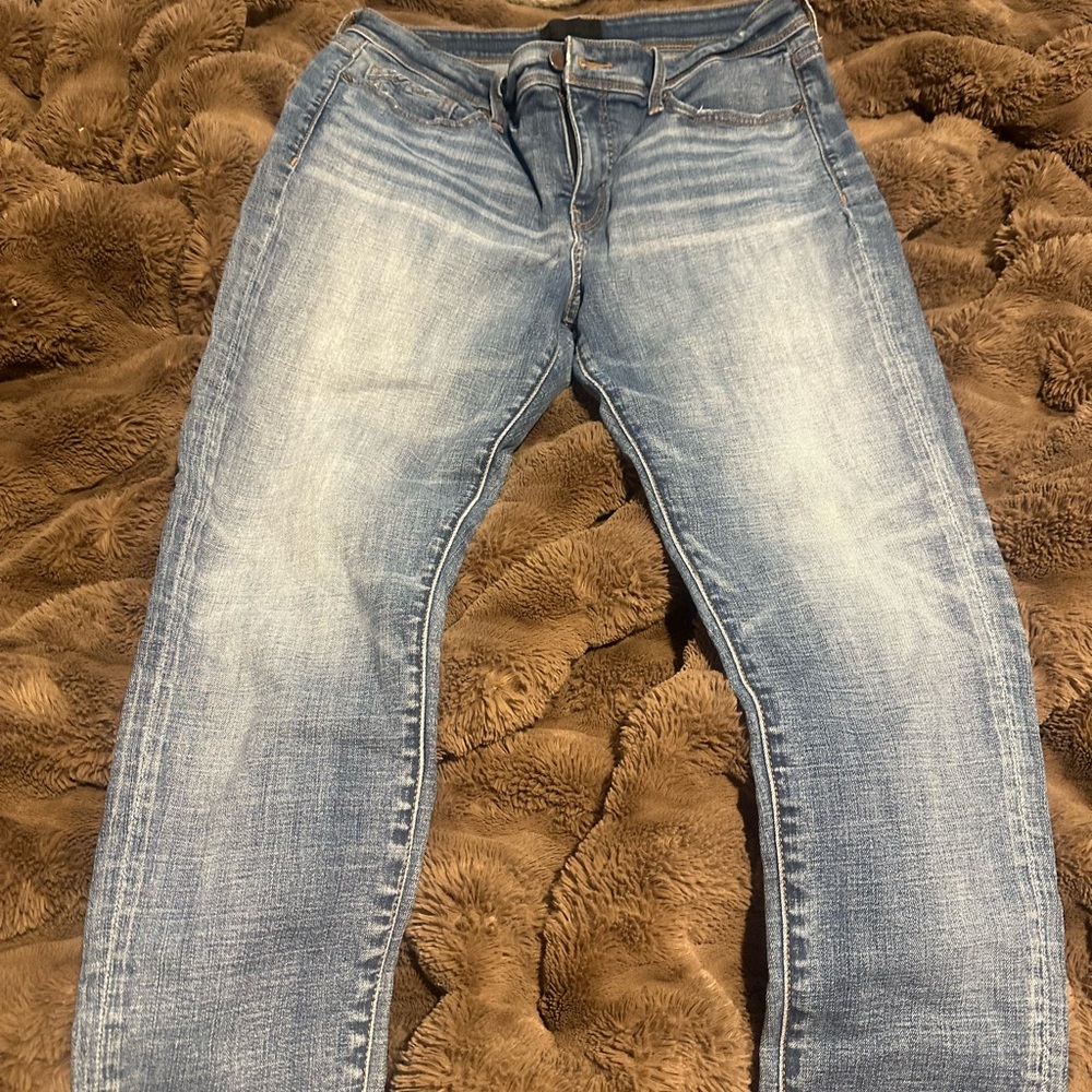 Buckle Blue Denim with Black Label